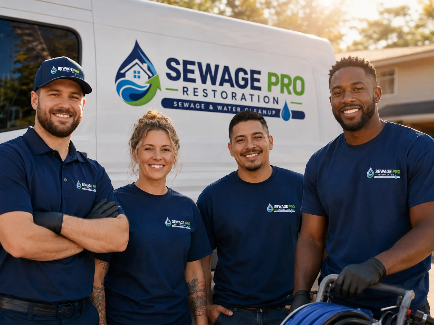 Sewage Cleanup Services company in Wounded Knee, SD